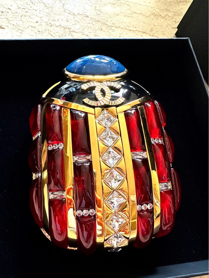 Chanel online scarab brooch