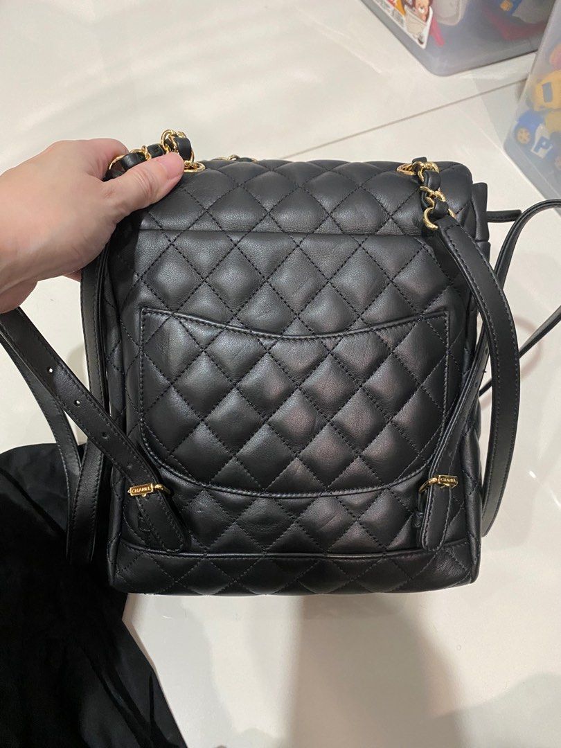 Chanel Urban Spirit backpack size small calfskin