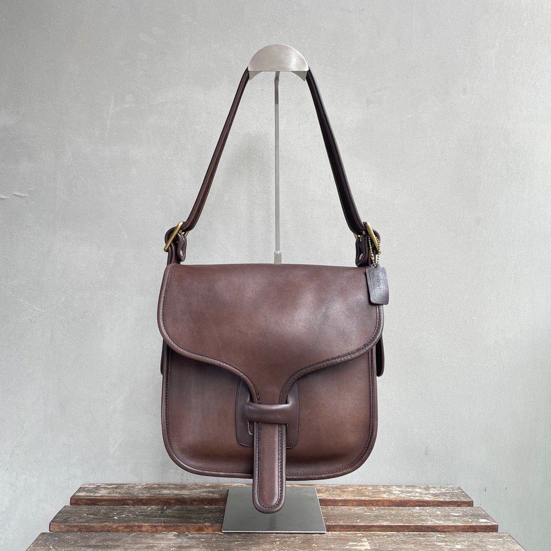 Vintage coach courier bag hot sale