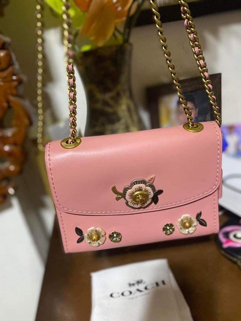 Coach parker with hotsell allover tea rose stones
