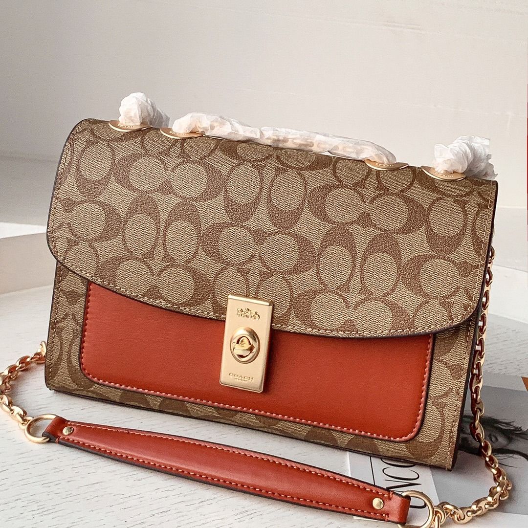 Coach 202223FW 2WAY Crossbody Logo Outlet Shoulder Bags, 47 OFF