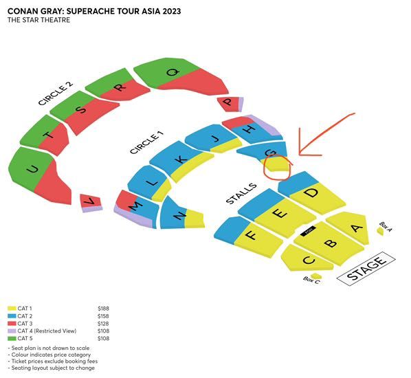 conan gray, Tickets & Vouchers, Event Tickets on Carousell