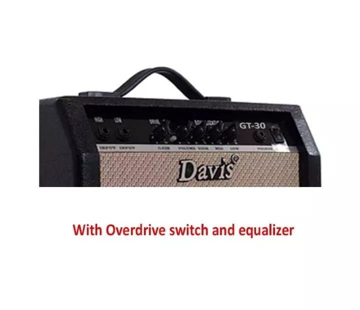 DAVIS Amplifier GT30 HEAVY DUTY Amplifier for acoustic/electric guitar