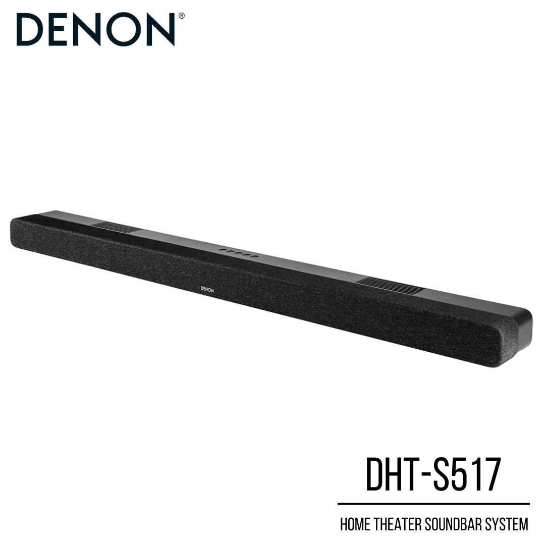 Denon DHTS517 150W 3.1.2Channel Soundbar System, Audio, Soundbars
