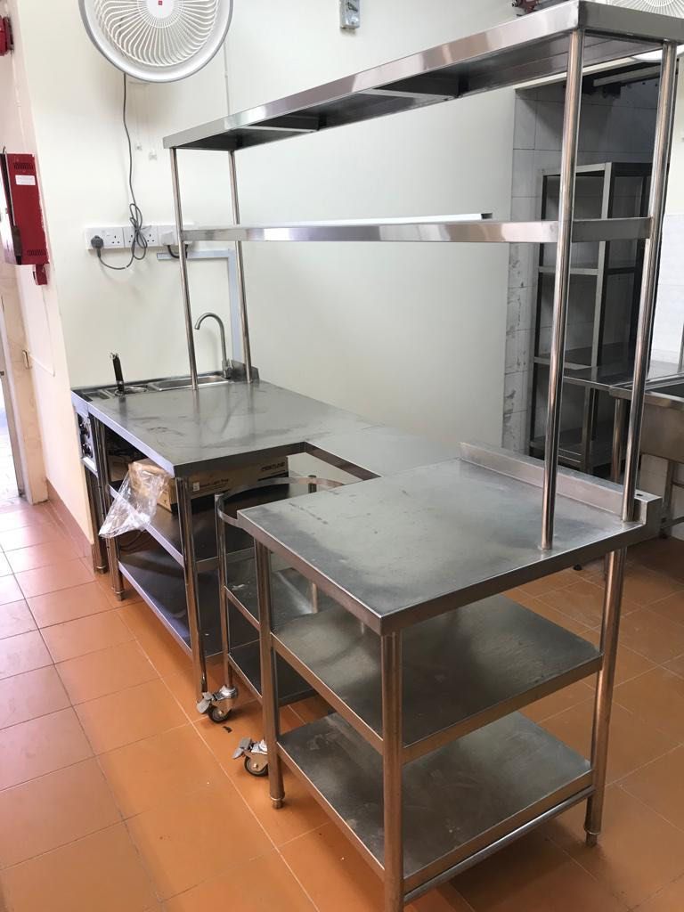 Design and custom made stainless steel kitchen equipment/ supply new