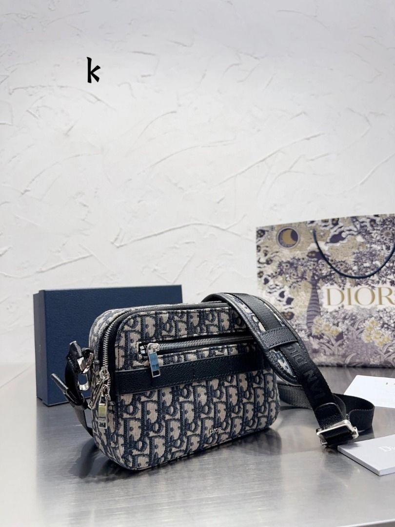 Dior oblique safari messenger bag discount