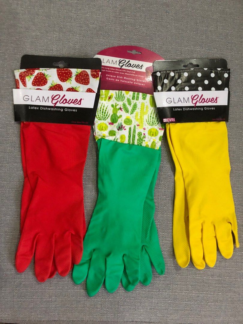 Dishwashing Gloves (Extra Long), Furniture & Home Living, Home