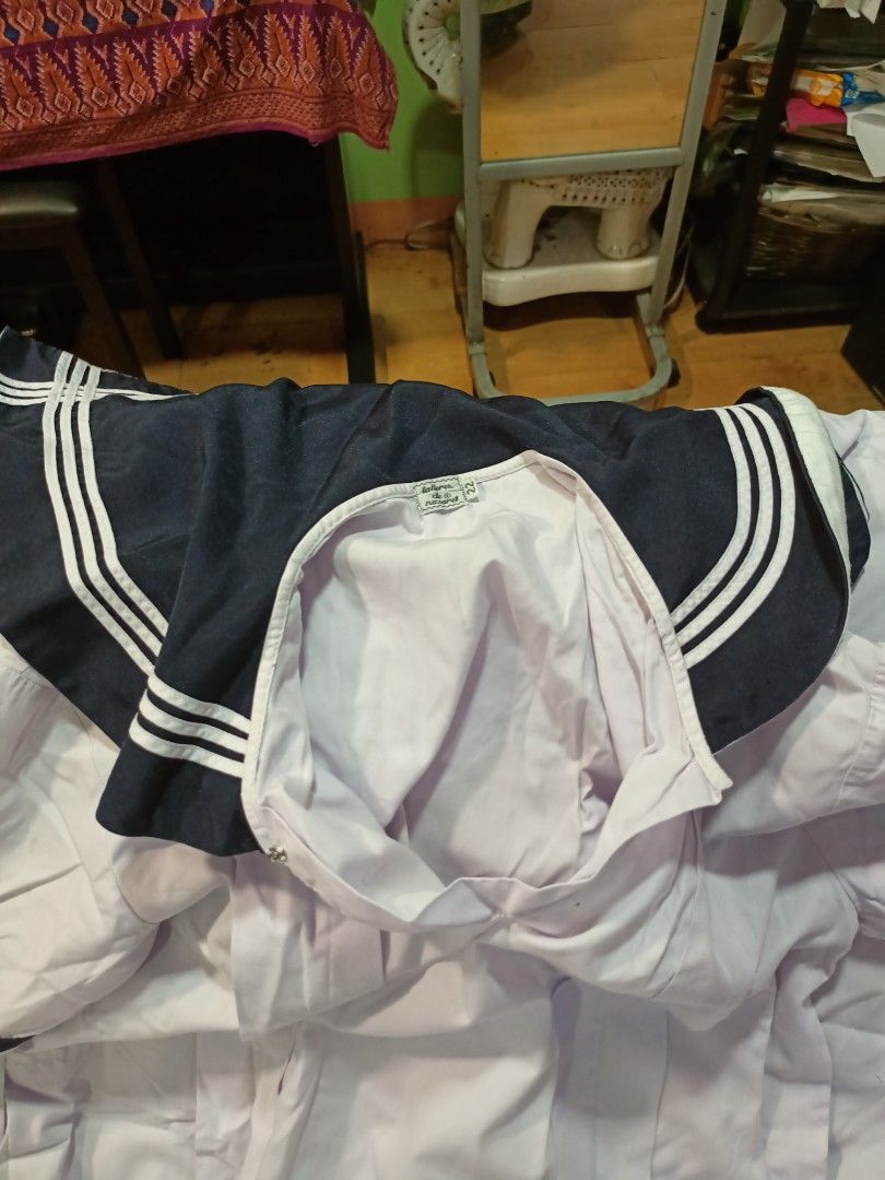 Dominican School (Grade School) Uniform (Category: Sets or Coordinates) located in Manila. Submitted by inaydearest (Listing ID 1197533093, Image 3). Description: 3 pieces Daily Uniform, Size 22 with 2 belts 1 complete Gala Uniform - used only once . Negotiable Price..