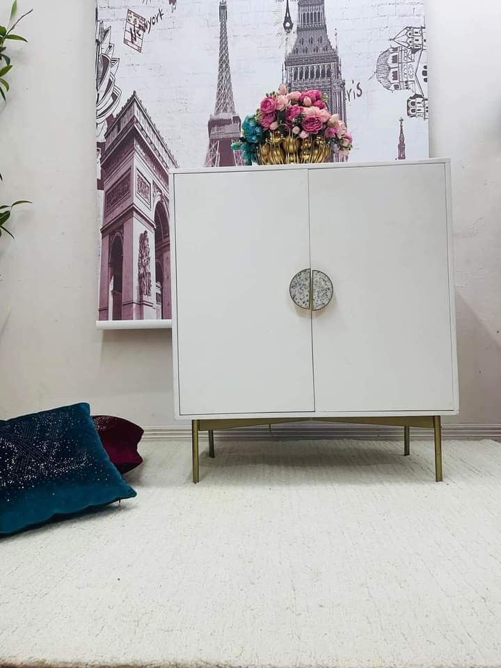 Elegant Greta Wine Bar Cabinet from Brosa Australia Solid