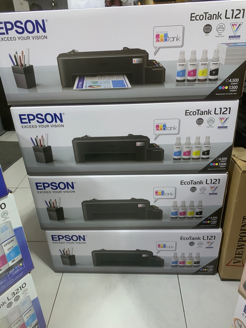 Epson L121 Single Function, Computers & Tech, Printers, Scanners ...