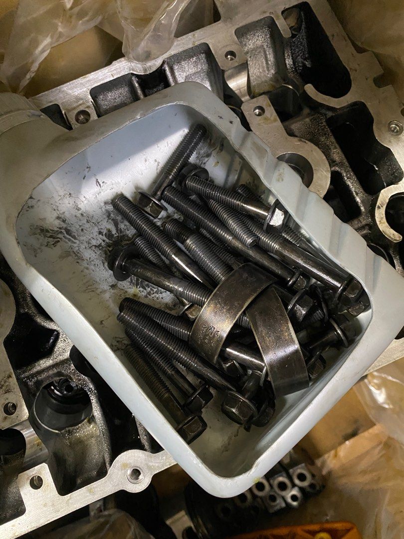 Evo X Block & Cylinder Head, Car Accessories, Accessories on Carousell