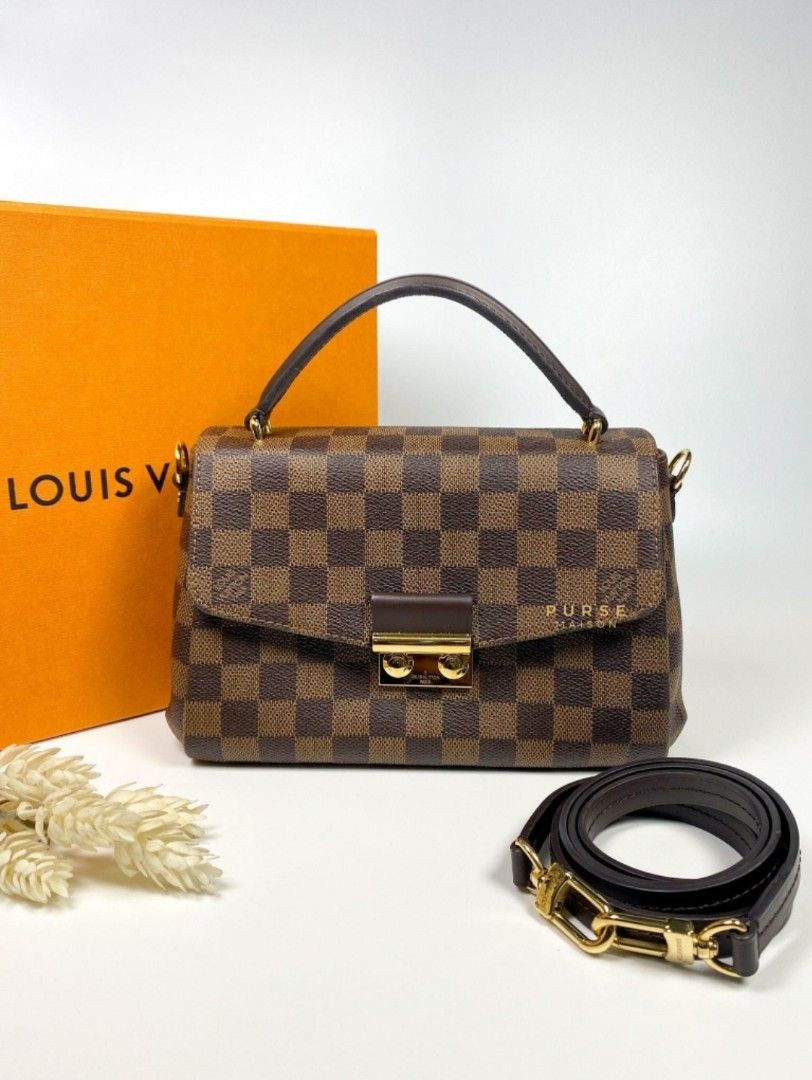 LV Croisette Damier Ebene bag, Luxury, Bags & Wallets on Carousell
