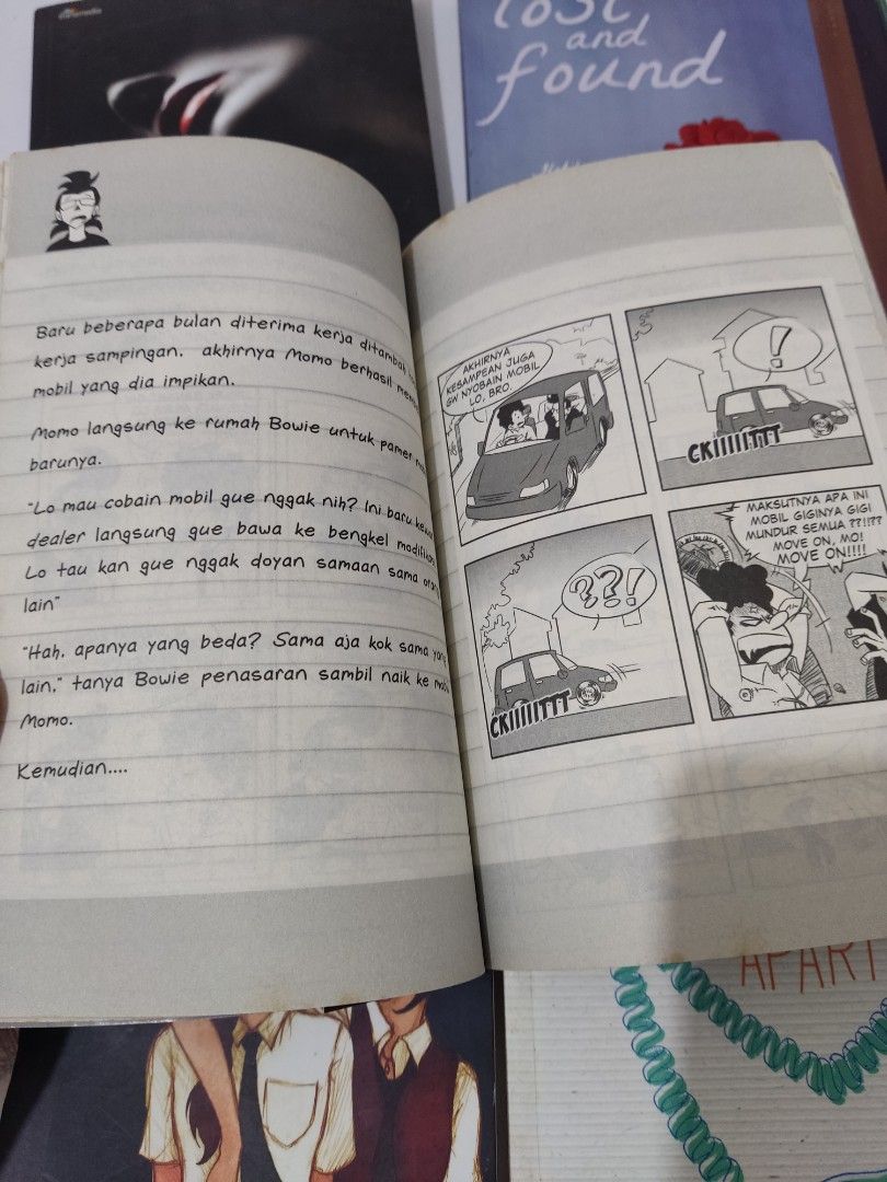 Free Giveaway Buku Comic Strip Diary Momo Buku And Alat Tulis Buku Di