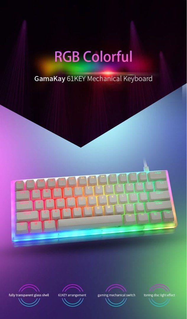 GAMAKAY K61 Mechanical Keyboard, Computers & Tech, Parts & Accessories ...