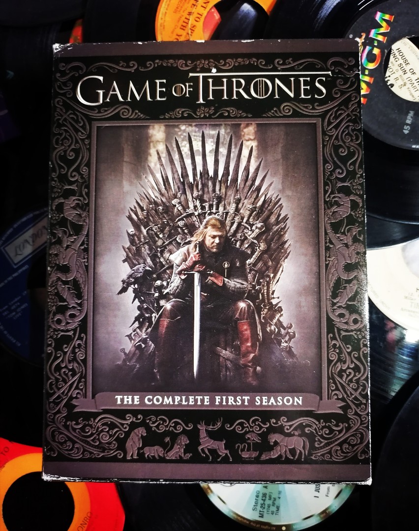 Game of Thrones The Complete First Season DVD Disc Game of Thrones DVDs