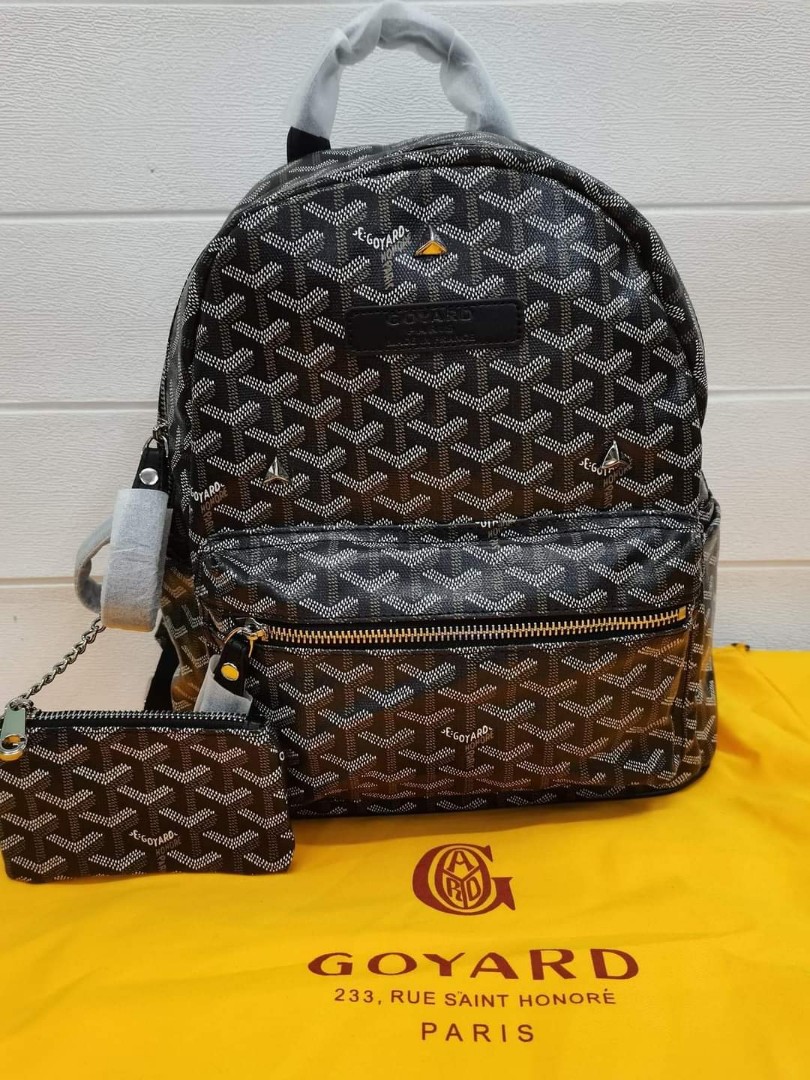 Goyard back pack, Women's Fashion, Bags & Wallets, Backpacks on Carousell