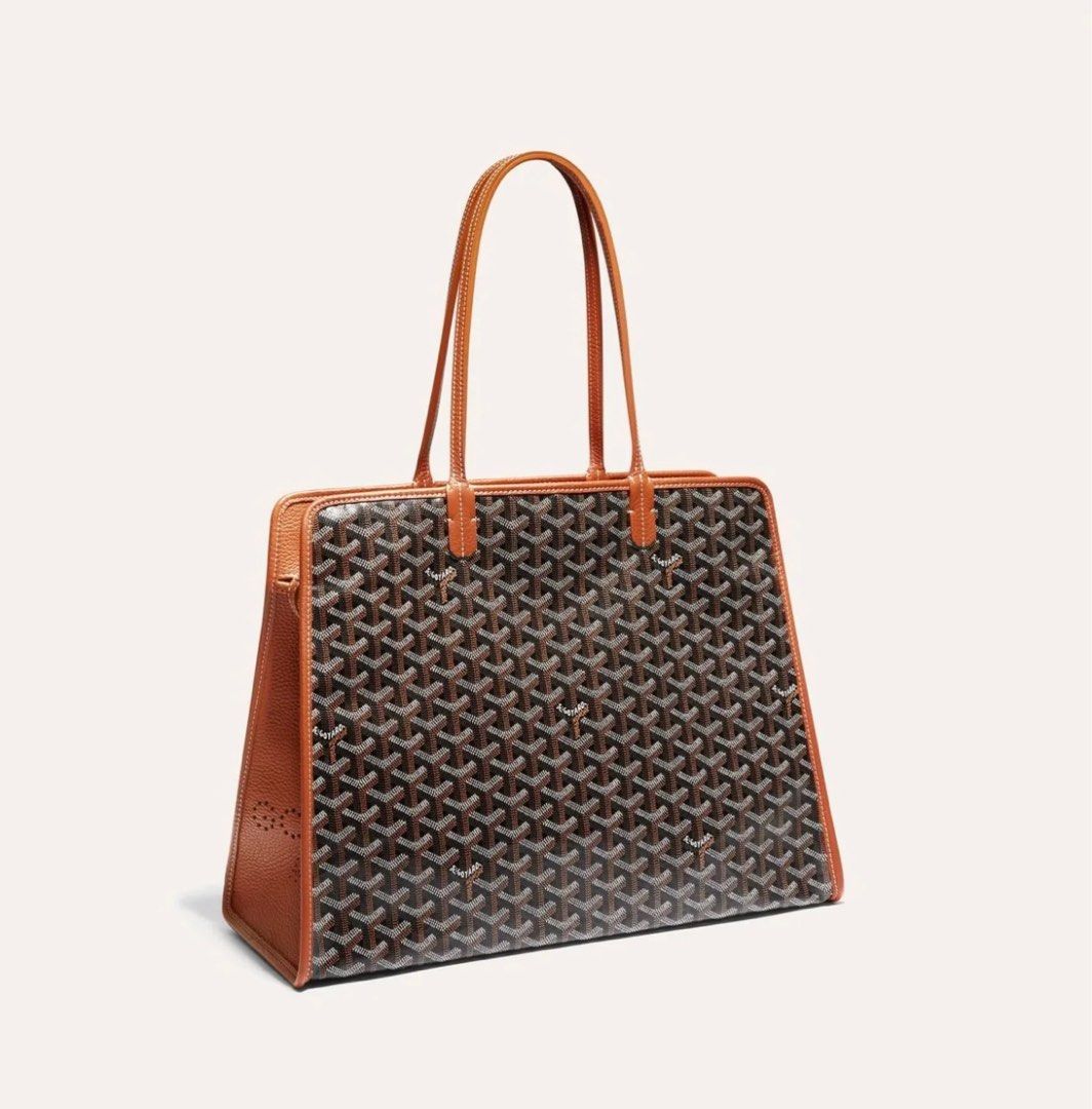 Hardy leather tote Goyard Brown in Leather - 33352624