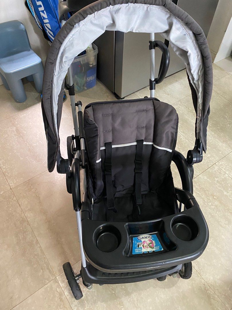Graco Stroller for 2 (sit n ride), Babies & Kids, Going Out, Strollers