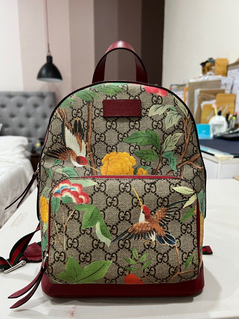 Gucci hummingbird backpack discount