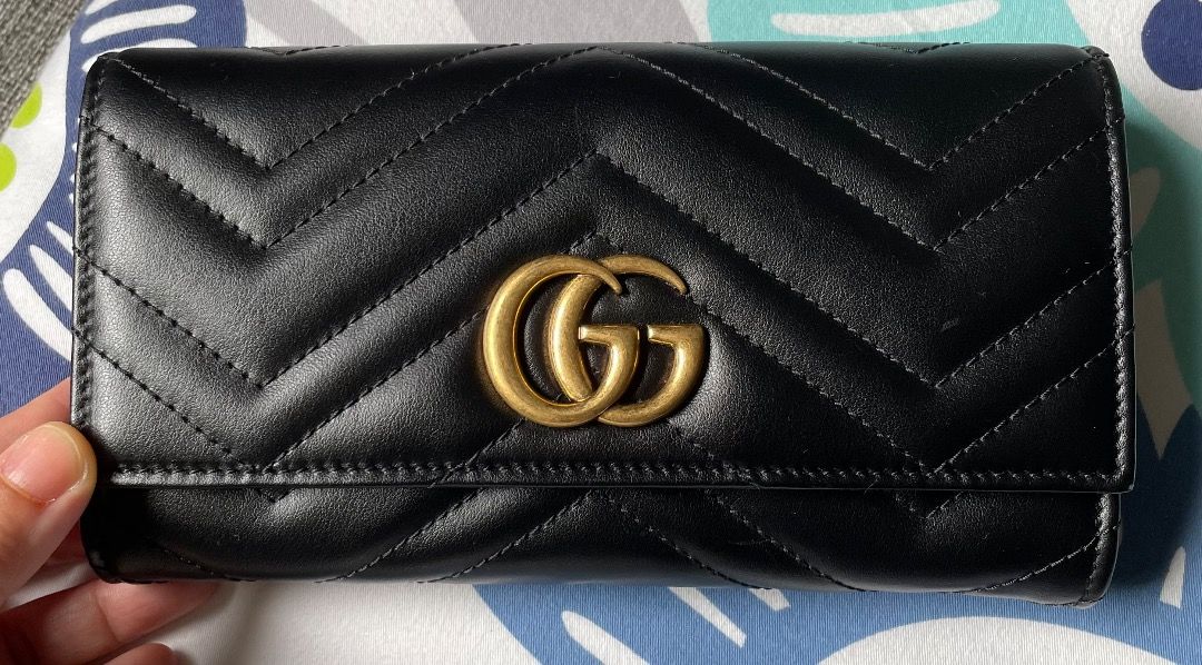 GUCCI GG Marmont Continental Wallet