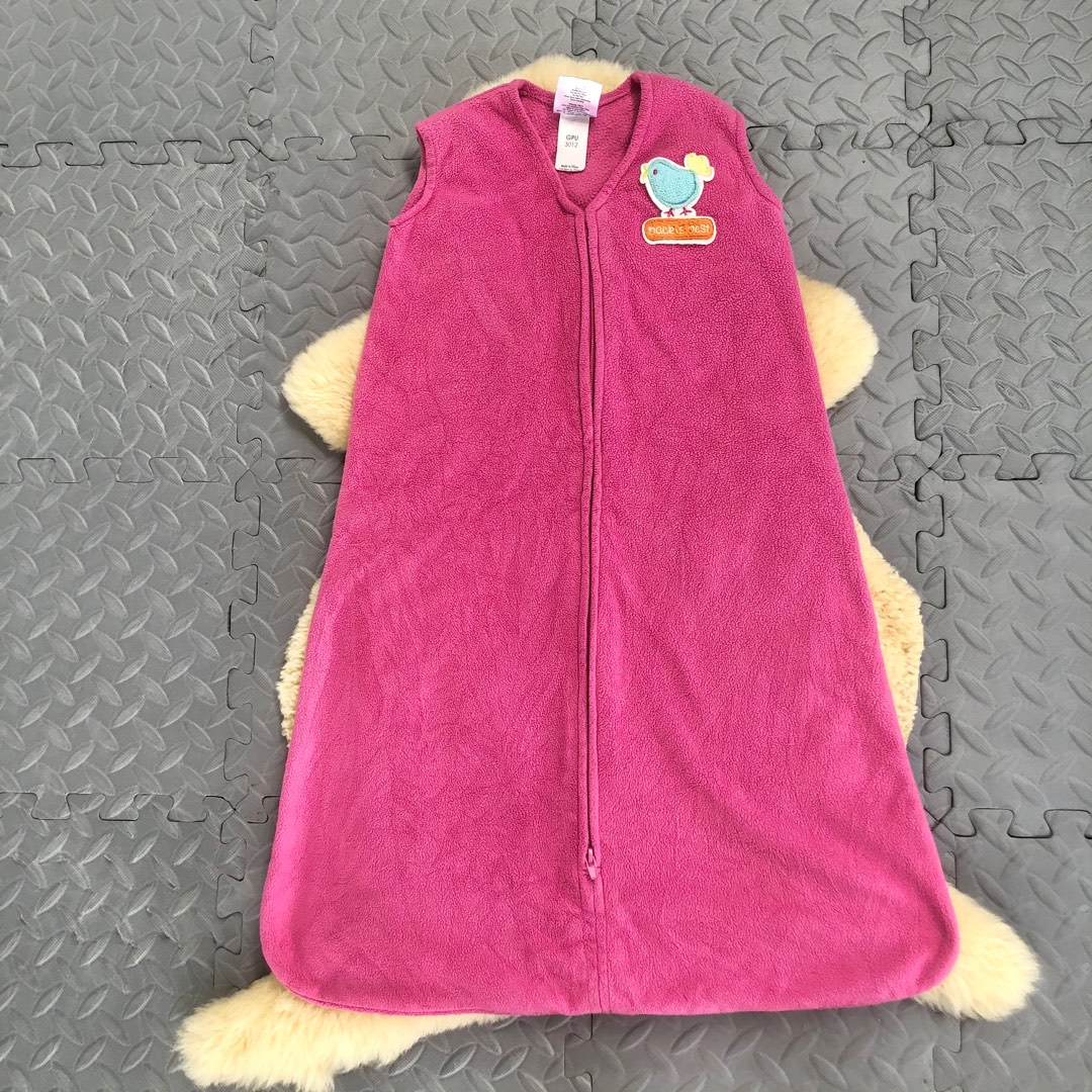 Halo sleepsack Bright Pink bird, Babies & Kids, Babies & Kids Fashion