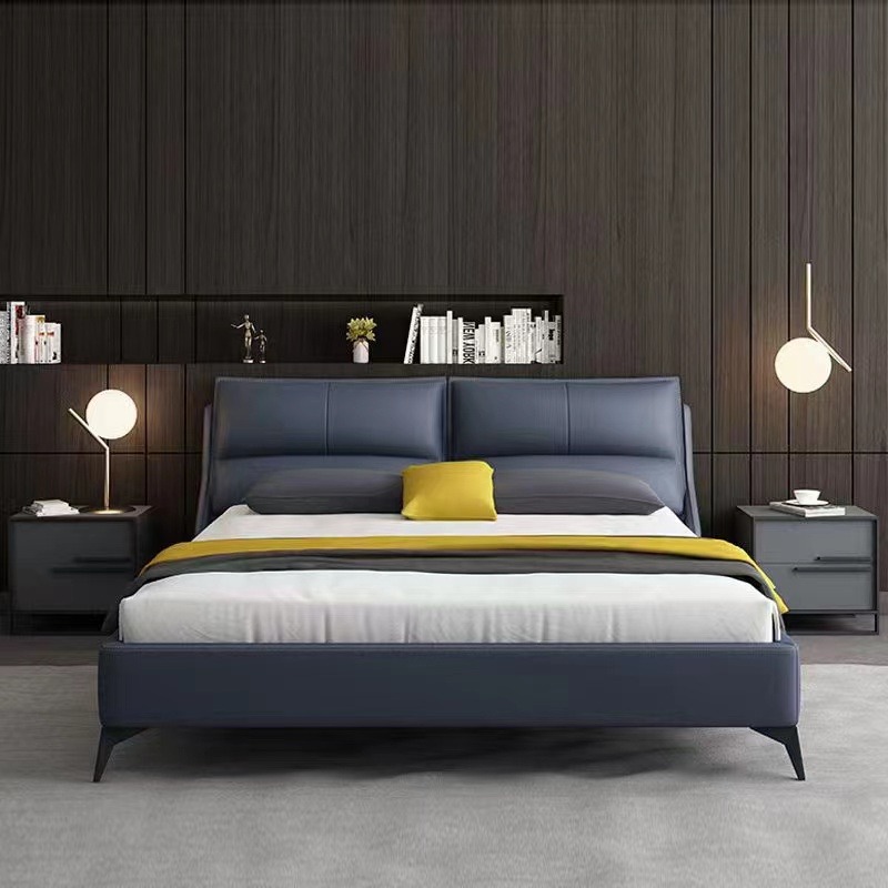 High Quality Bed frame upholstered headboard and bed frame, Furniture