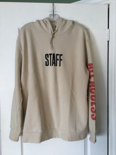 H&M JUSTIN BIEBER PURPOSE TOUR HOODIE. Light beige.size XL. EUC. Excellent Condition. Like new.