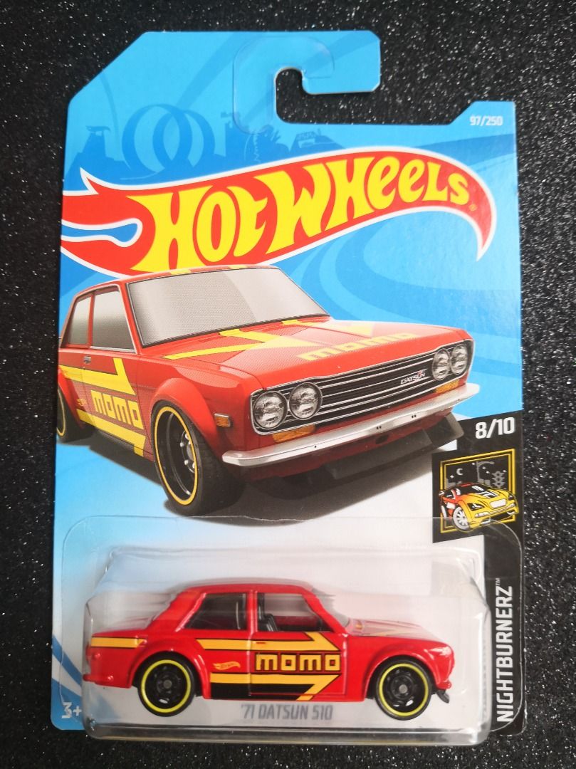 Hot Wheels 71 Datsun 510 Momo Red Hobbies Toys Toys Games