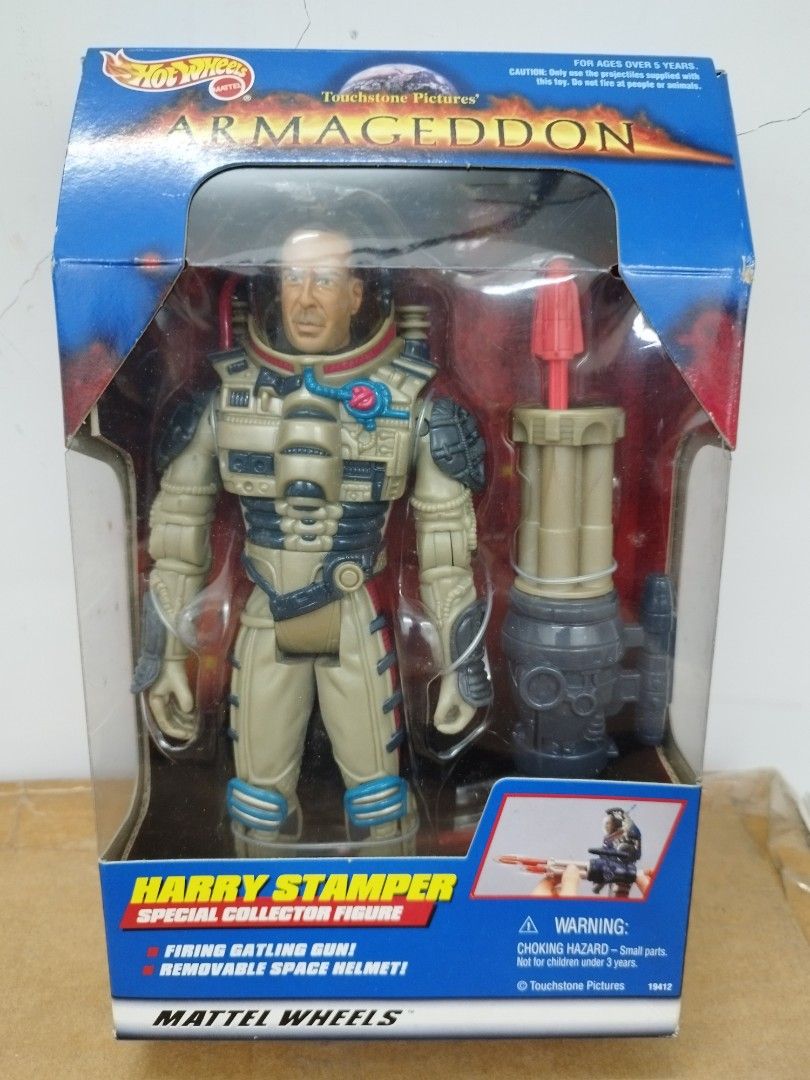ホットウィール アルマゲドン ハリー・スタンパー スペシャルコレクターフィギュア ホットウィール アルマゲドン 8インチフィギュア（ハリー・スタンパー