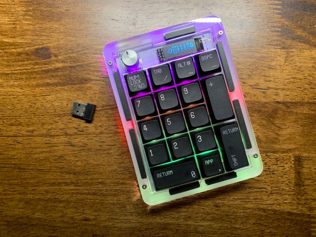 IF17 Wireless Mechanical Keyboard Numpad Trimode Bluetooth 2.4g ...