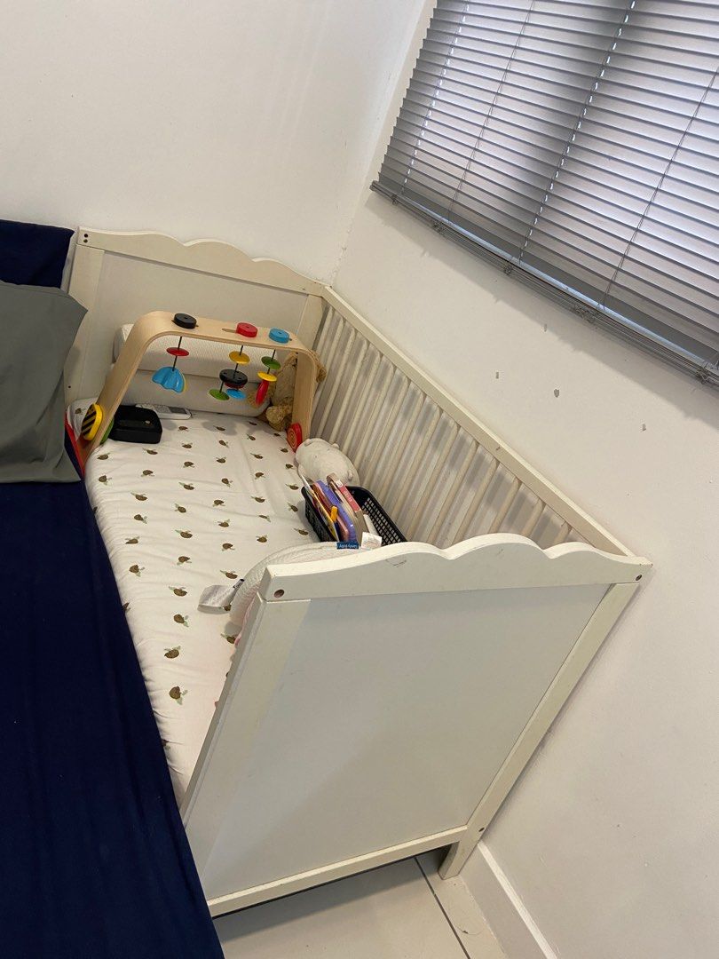 Ikea baby cot set, Babies & Kids, Baby Nursery & Kids Furniture, Cots