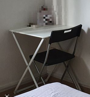 IKEA foldable and chair