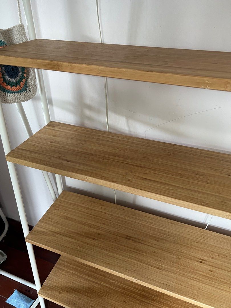 IKEA wooden shelves, 傢俬＆家居, 傢俬, 書櫃、櫃子及架 Carousell