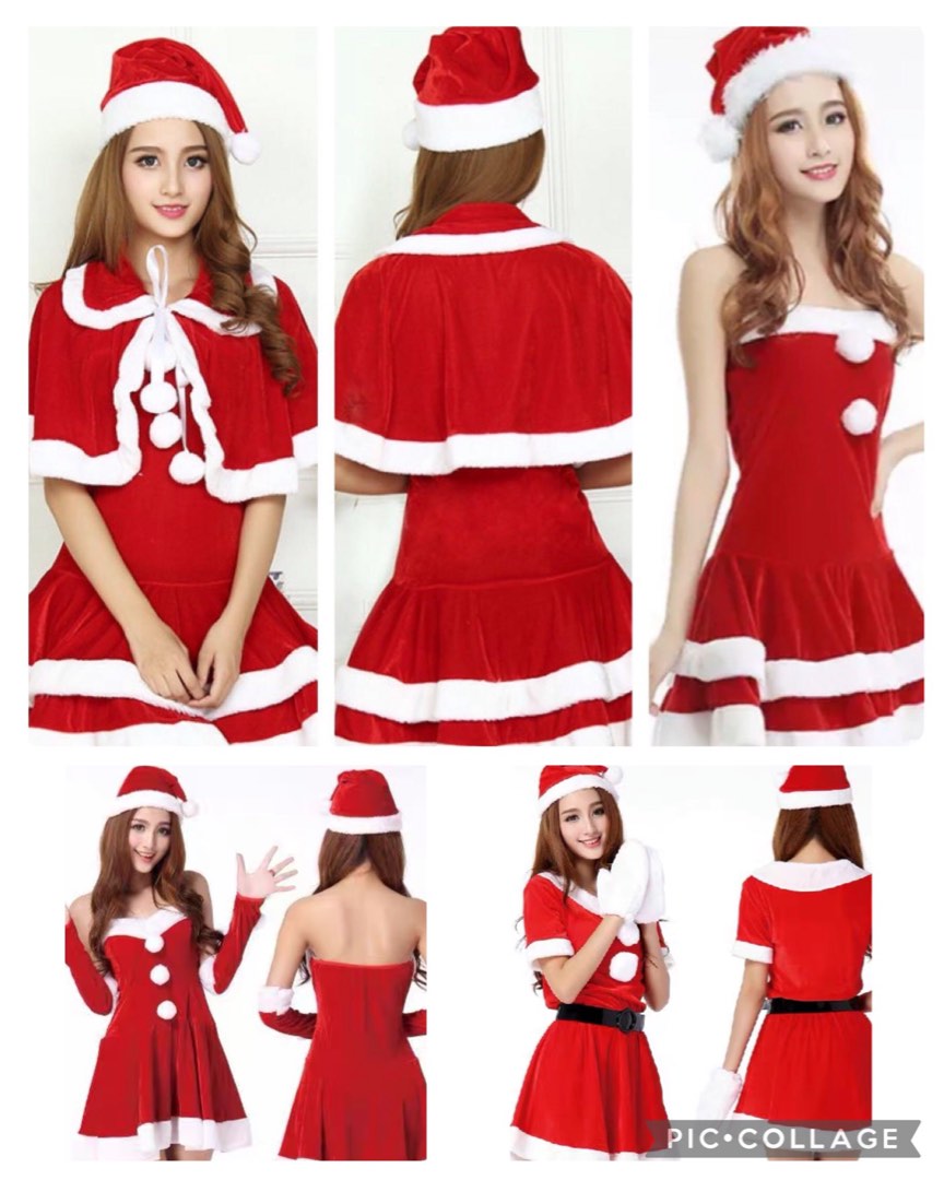 Christmas dresses cheap santa