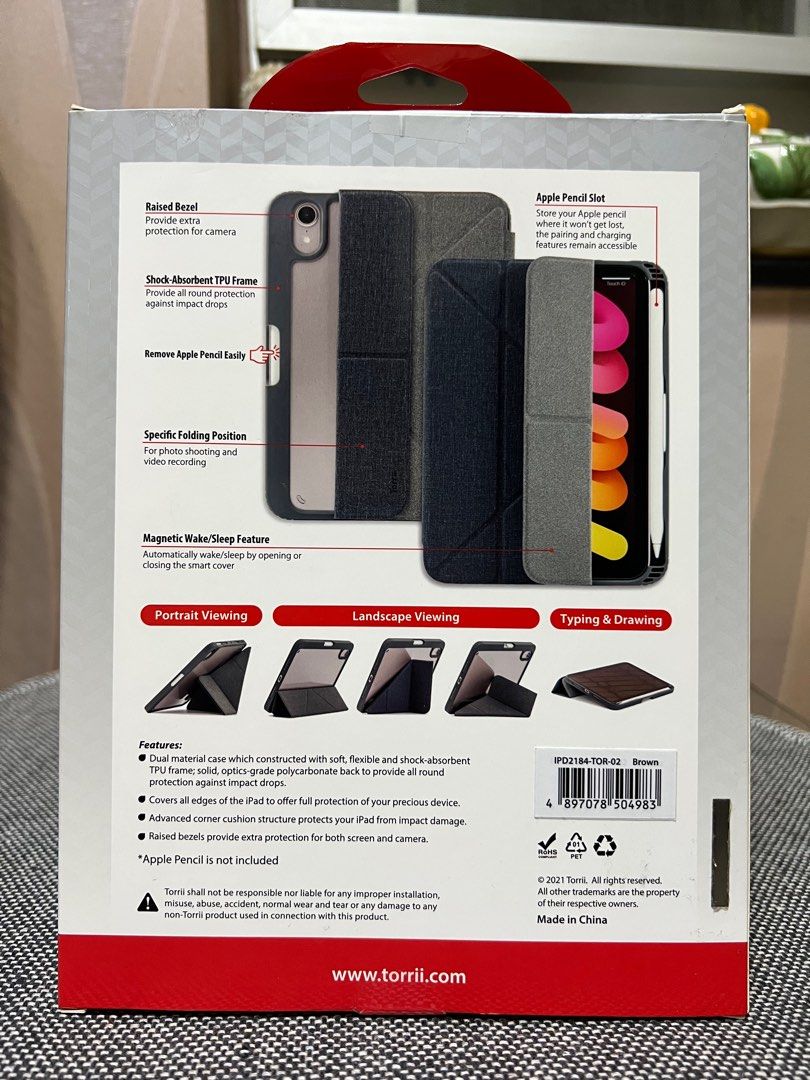 iPad Mini Case 6”-8.3”, 電腦＆科技, 電腦周邊及配件, 電腦周邊產品