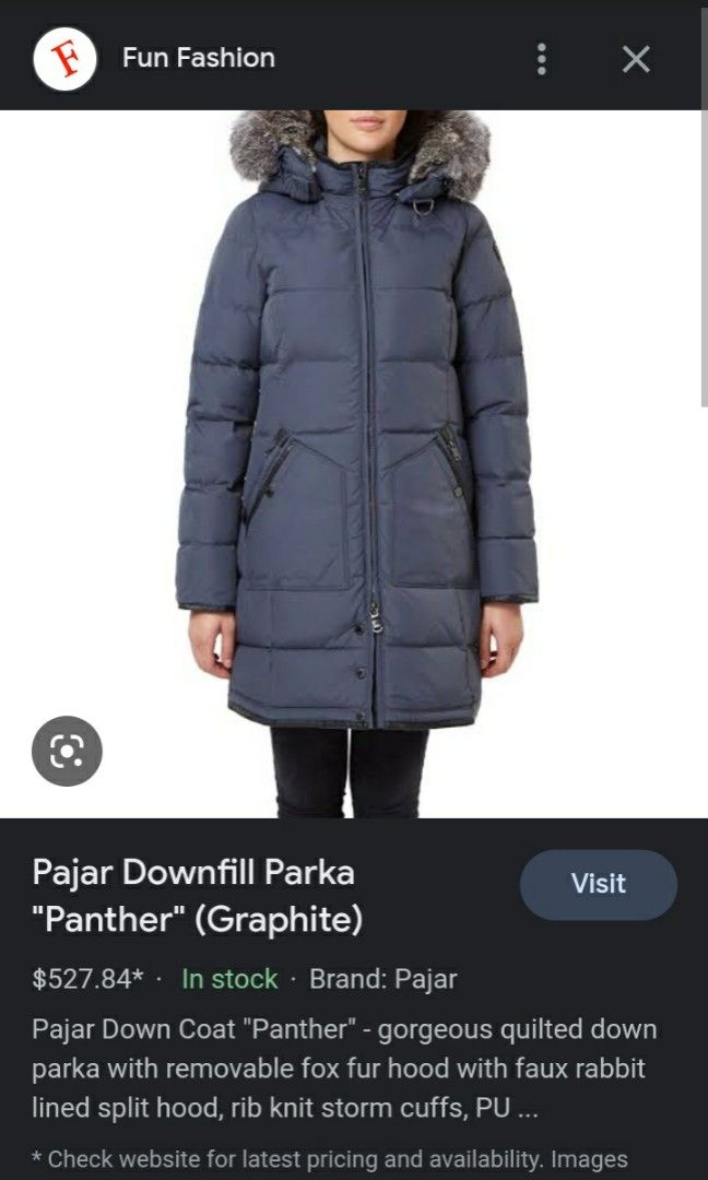 Pajar discount panther coat