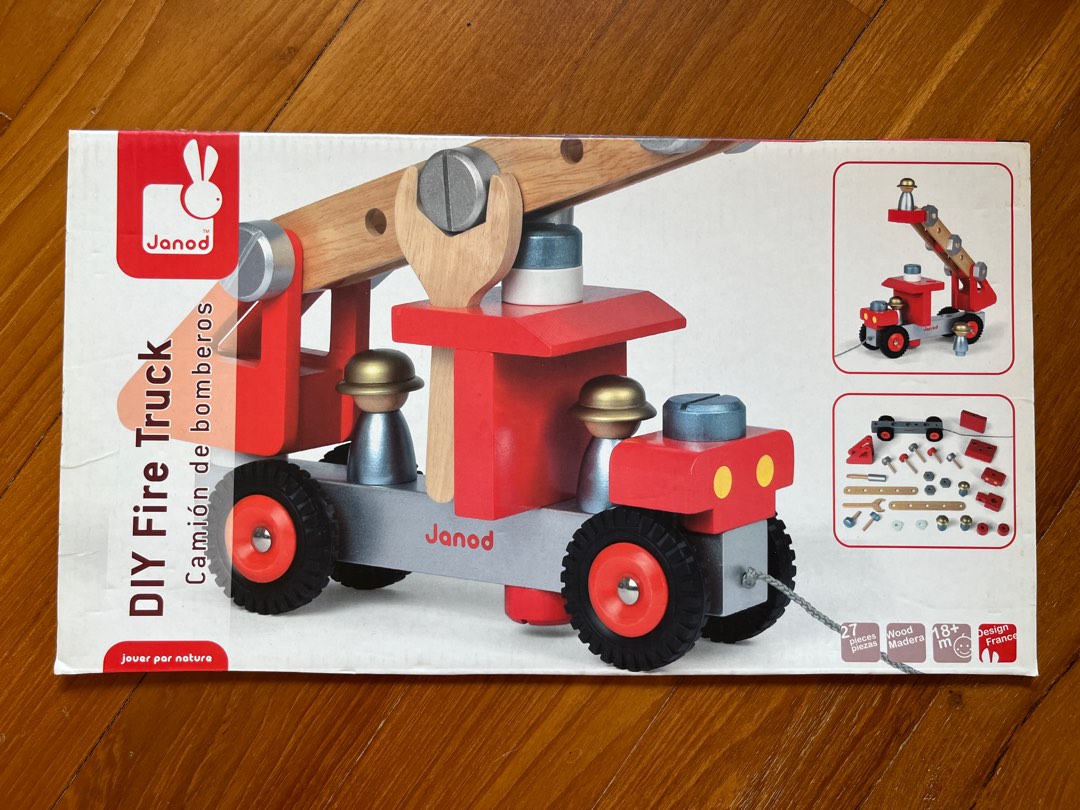 Janod diy 2025 fire truck