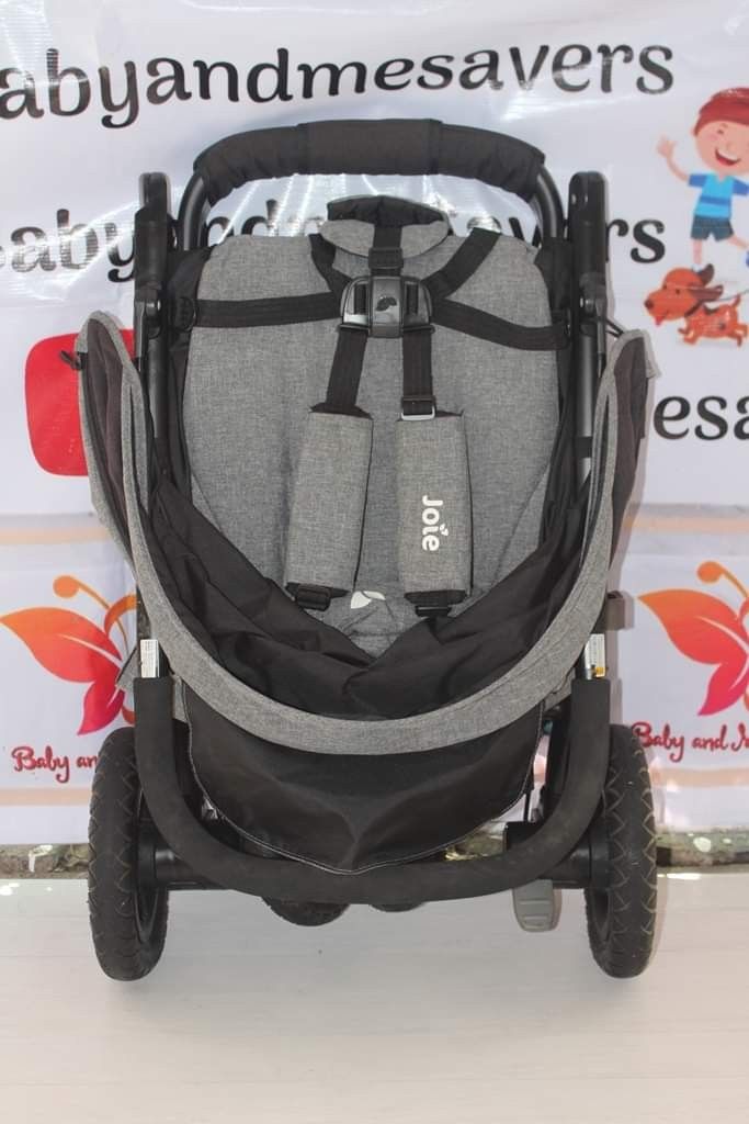 Joie Litetrax 3 Wheel Pram, Babies & Kids, Going Out, Strollers on