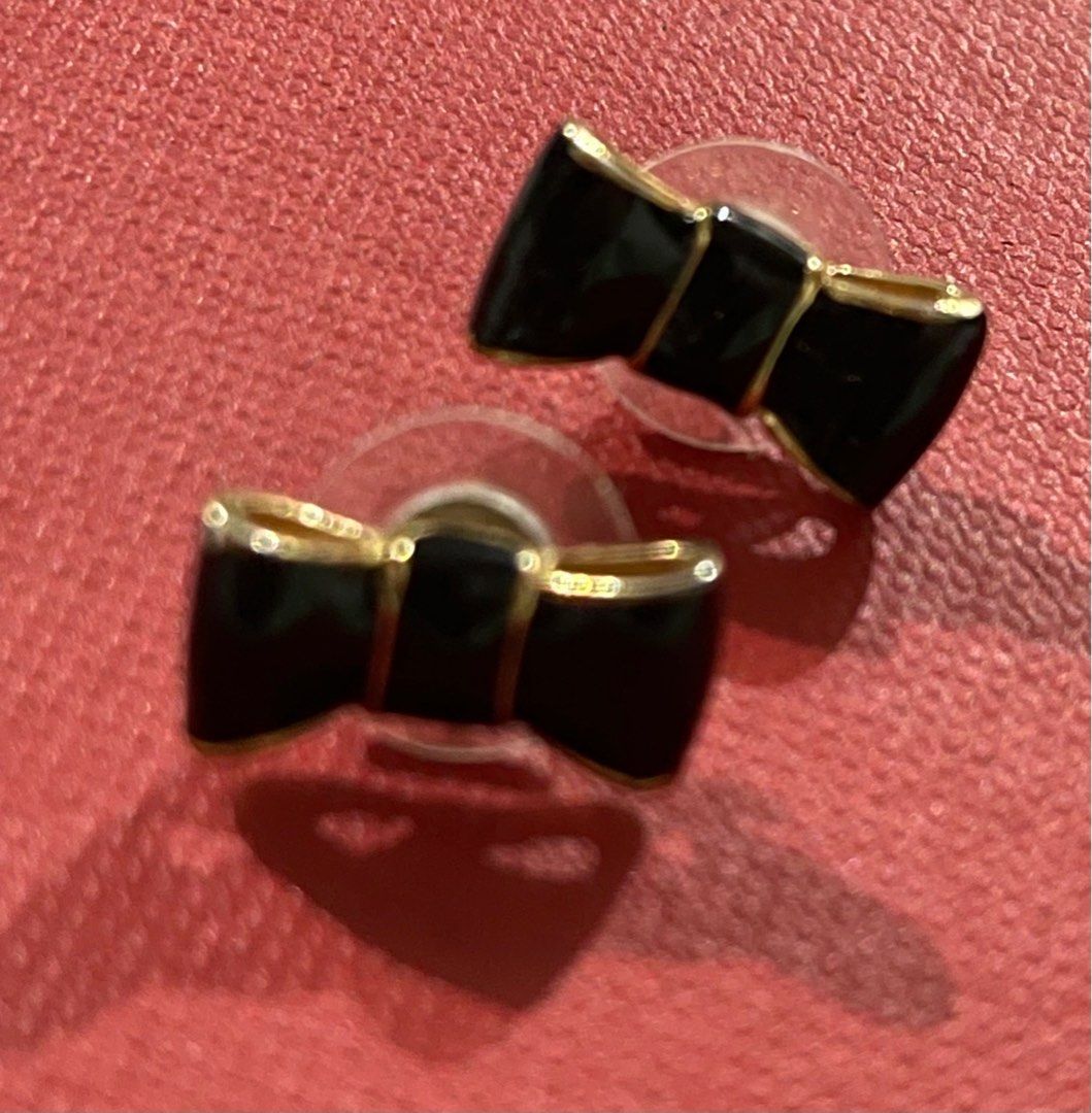 Kate spade bow earrings