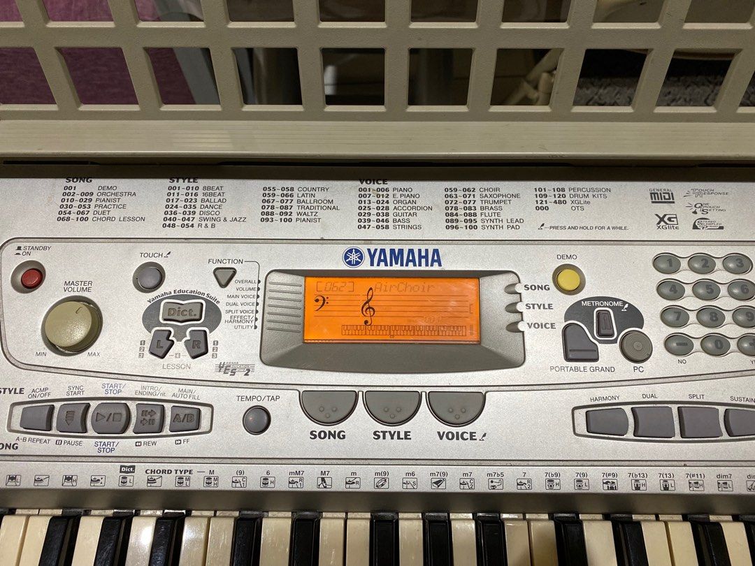 yamaha keyboard psr 275