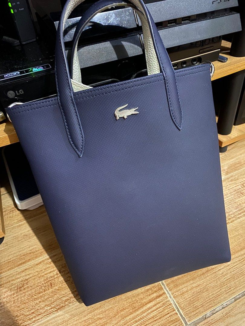 Lacoste Reversible Tote Bag, Women's Fashion, Bags & Wallets, Tote Bags