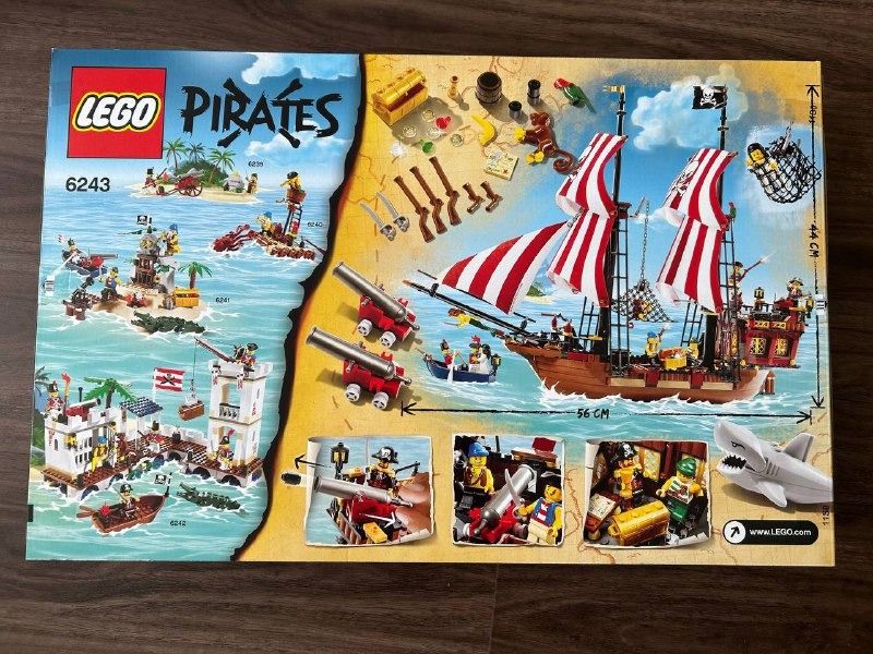 Lego pirates 6243 on sale