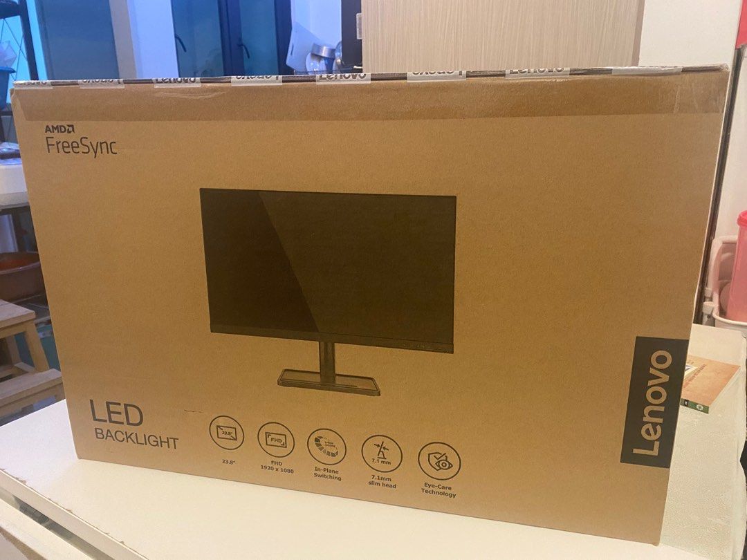 Lenovo 24 monitor, Computers & Tech, Parts & Accessories, Monitor ...