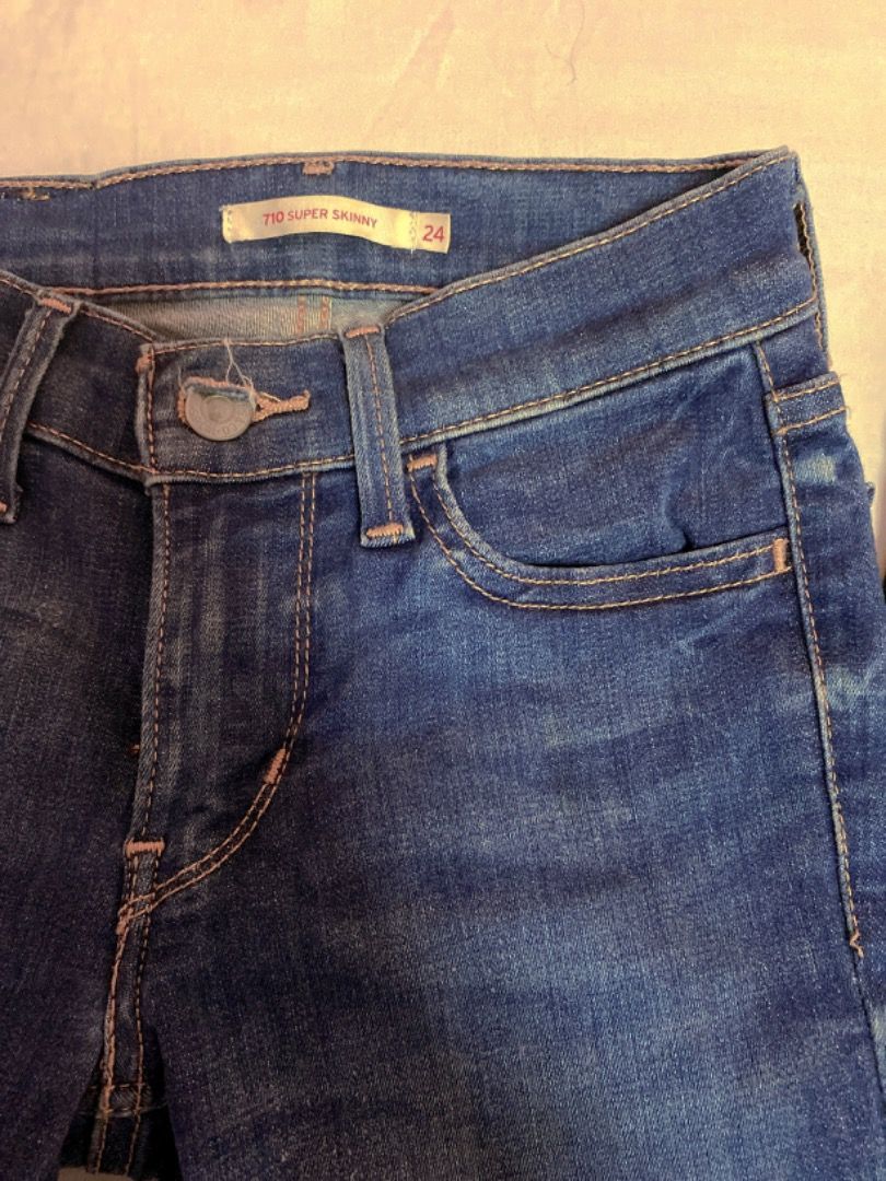 Levi's super skinny 710 jeans levis, Women's Fashion, Bottoms, Jeans &  Leggings on Carousell
