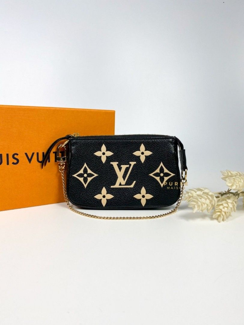 Louis Vuitton Mini Pochette Empreinte Bicolor Monogram - ON HAND, Luxury,  Bags & Wallets on Carousell