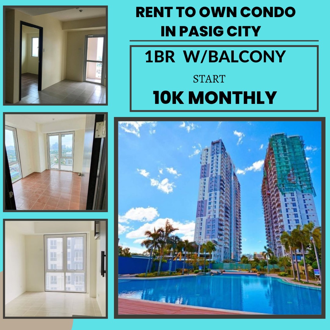 LIPAT AGAD 1BR RFO START 10K MONTHLY KASARA URBAN RESORT RESIDENCES 
