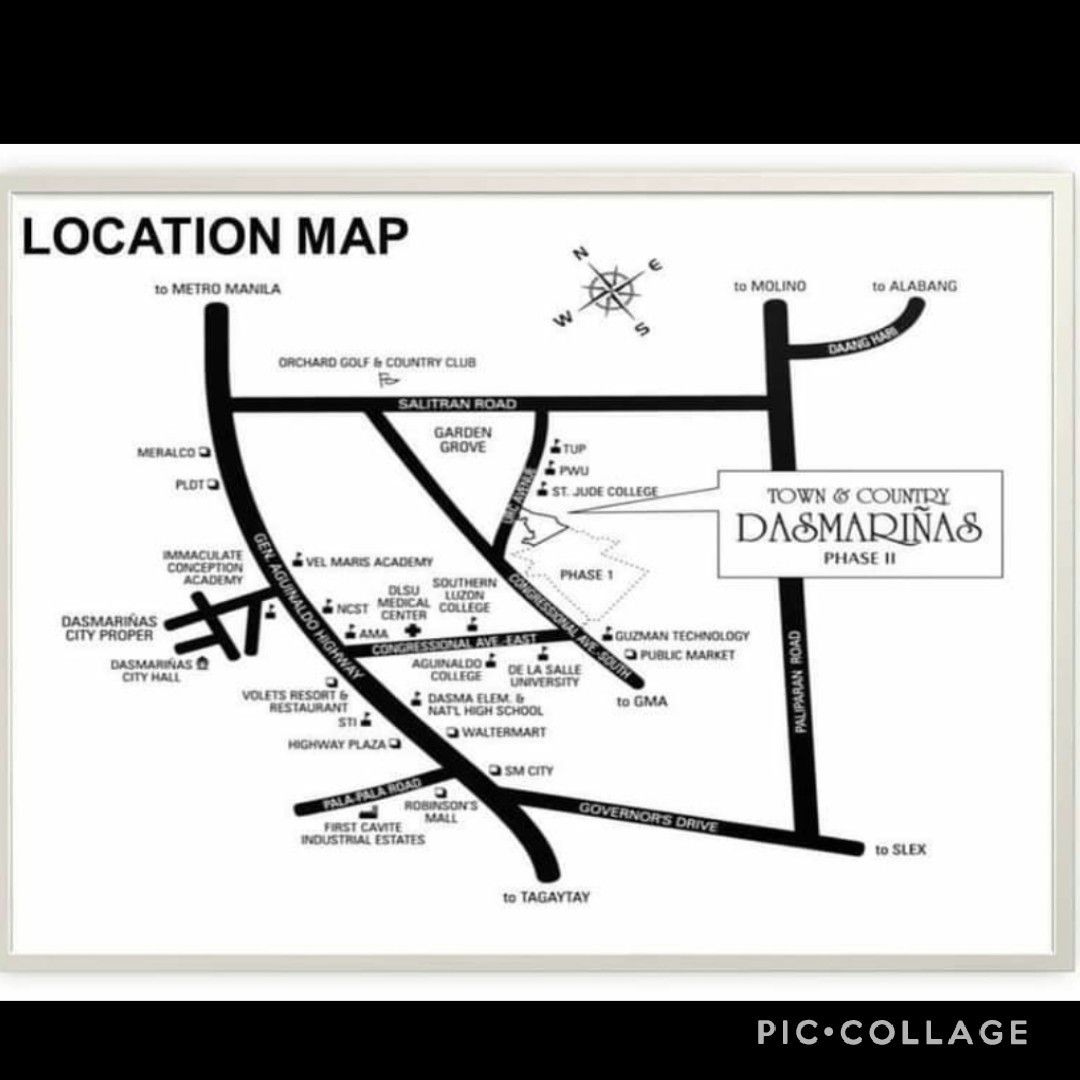 LOT ONLY IN TOWN & COUNTRY (Category: Lot) located in Cavite. Submitted by Charm55 (Listing ID 1197548886, Image 2). Description: DASMARINAS SALITRAN TOWN & COUNTRY PHASE 2-LOT ONLY CLEAN TITLE ( COMPLETE PAPERS)with updated RPT/AMILYAR. 📌Lot Area : 119 Sqm. 📌Price: P13,000/square meter CGT Inclusive perfect for Air BnB/Apartment 👍💯 Flood free 👍Next to those Prominent Schools 👍Near to the Market place/ Groceries/ Restaurants/Alfamart/ Gas S