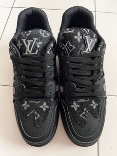 Louis Vuitton Trainers LV8.5/US9.5-10 Virgil Abloh Monogram Sneaker White  TieDye