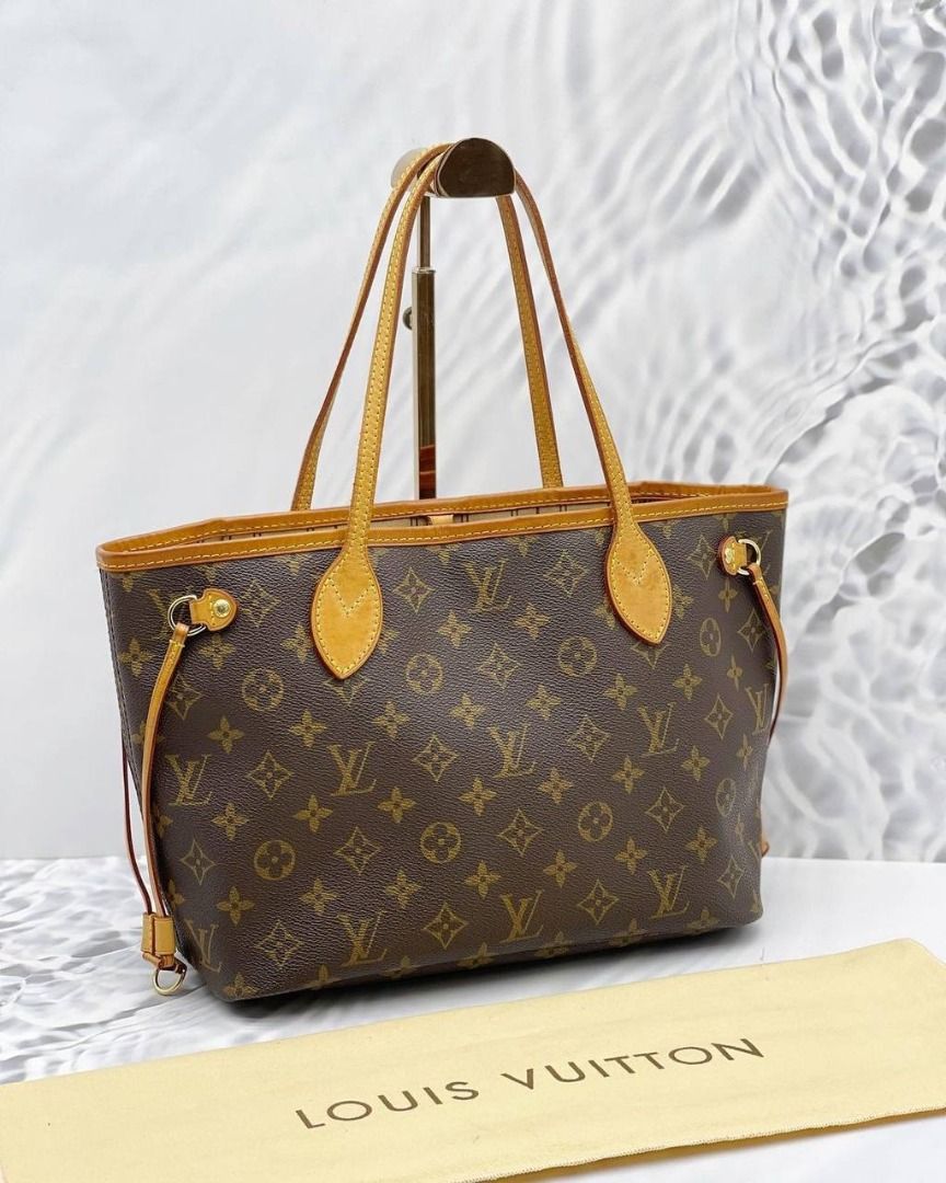 LV Neverfull PM, Luxury, Bags & Wallets on Carousell