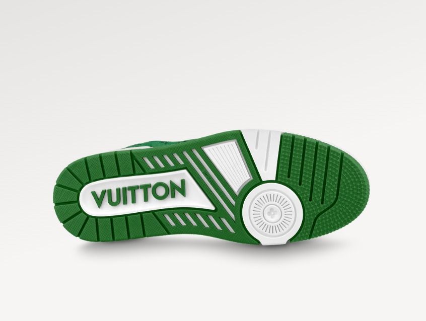 Louis Vuitton Trainer Sneaker Green #1A9JHZ